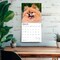 Pomeranians | 2026 12 x 24 Inch (Hanging) Monthly Square Wall Calendar | Plastic-Free